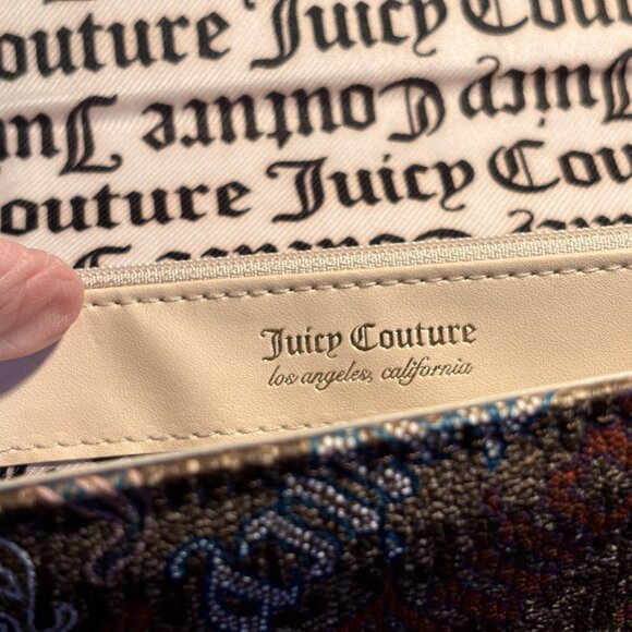 💖 Juicy Couture Continental Wallet | Logo Print | NWT | 8” x 4.5” | MSRP $55 - Picture 4 of 8
